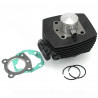 CYLINDRE CYCLO TNT ADAPT. FONTE PEUGEOT 103 / VOGUE / SP / MVL 50CC AIR ( 3 TRANSFERTS )
