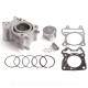 CYLINDRE MAXISCOOTER AIRSAL ALU ADAPT. HONDA SH / PCX 125cc 2011-13 (START AND STOP) Ø52.4mm (axe Ø13)