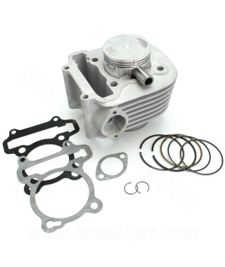 CYLINDRE MAXISCOOTER AIRSAL ALU ADAPT. SYM SYMPHONY.EURO MX / . PEUGEOT TWEET. VIVACITY. DJANGO 155CC (Ø60mm)