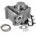 CYLINDRE MAXISCOOTER RB MAX FONTE ADAPT. YAMAHA 125 XMAX-WR-YZF R-MT-FANTIC Evo Ø52mm 2006-2020 (TENDEUR DE CHAINE ROND) axe Ø14