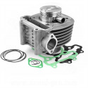CYLINDRE MAXISCOOTER TNT FONTE ADAPT. SYM FIDDLE 2 / JET 4 / SYMPHONY  150cc 4T (axe Ø15) MOTEUR XS1P57QMI