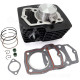 CYLINDRE MOTO OPM ADAPT. BRIXTON BX 125 4T (57.3mm) (MOTEUR 172FMM) (OEM : 11210H3F0J0H0B0-B1)