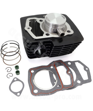 CYLINDRE MOTO OPM ADAPT. BRIXTON BX 125 4T (57.3mm) (MOTEUR 172FMM) (OEM : 11210H3F0J0H0B0-B1)