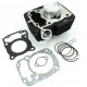 CYLINDRE MOTO OPM ALU ADAPT. HONDA CBF 150cc 4T 2008-2016/ARCHIVE MOTORCYCLE AM60 / AM64/ORCAL / MACBOR / MASAI   (axe Ø13)