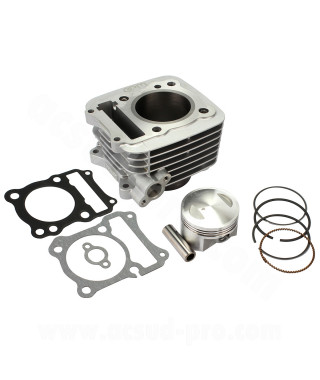CYLINDRE MOTO OPM ALU ADAPT. SUZUKI GS / GN / DR 150cc 4T (MOTEUR TYPE 157FMI) (axe Ø14)