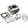 CYLINDRE MOTO OPM ALU ADAPT. SUZUKI GS / GN / DR 150cc 4T (MOTEUR TYPE 157FMI) (axe Ø14)