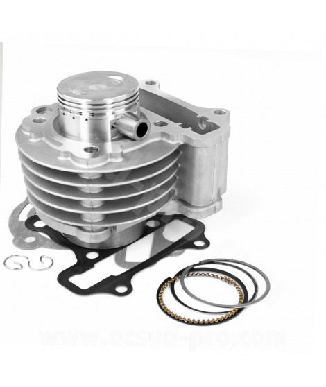 CYLINDRE QUAD TNT FONTE ADAPT. FUNNY GAS 4T GY6 80CC 47mm (AXE DE PISTON Ø13)