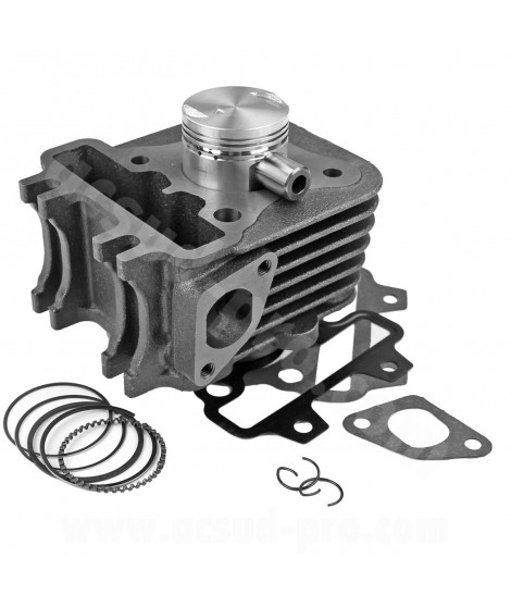 CYLINDRE SCOOTER TNT FONTE ADAPT. PIAGGIO 50cc 4T ZIP / FLY / LIBERTY / VESPA LX / ET4 Ø39MM (OEM : 969603/MOTEUR 2 SOUPAPES)