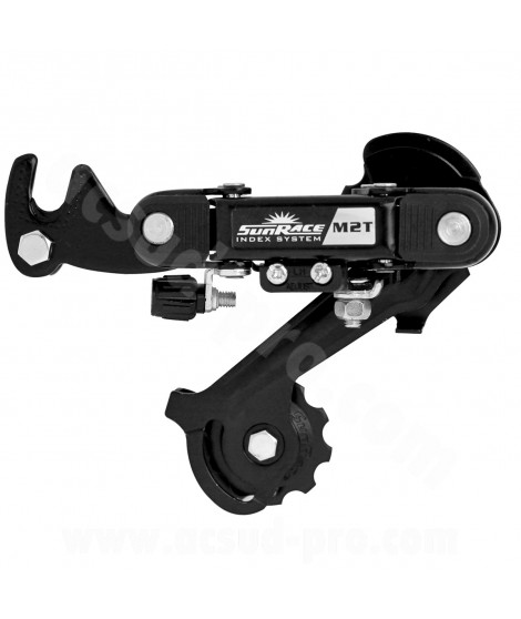 DERAILLEUR ARRIERE 6/7V. SUNRACE GRANDE CHAPE AVEC PATTE