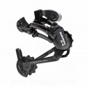 DERAILLEUR ARRIERE 7/ 8V. VTT SRAM X4 CHAPE LONGUE NOIR