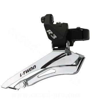DERAILLEUR AVANT ROUTE L-TWOO R3 DOUBLE PLATEAUX 8V. A COLLIER