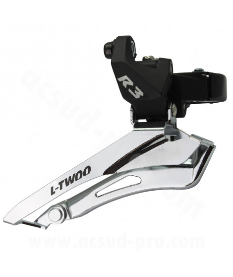 DERAILLEUR AVANT ROUTE L-TWOO R3 DOUBLE PLATEAUX 8V. A COLLIER
