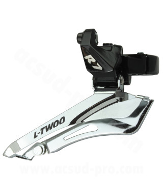 DERAILLEUR AVANT ROUTE L-TWOO R7 DOUBLE PLATEAUX 10V. A COLLIER