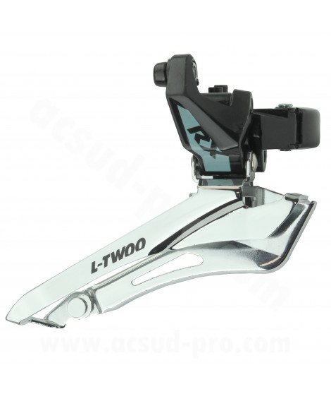 DERAILLEUR AVANT ROUTE L-TWOO RX DOUBLE PLATEAUX 12V. A COLLIER