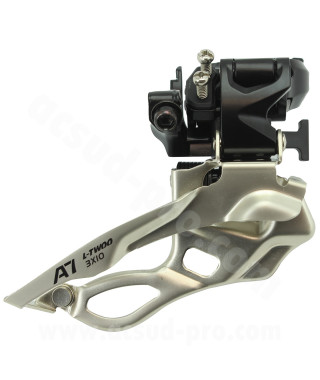 DERAILLEUR AVANT VTT L-TWOO A7 TRIPLE PLATEAUX 10V. A COLLIER HAUT