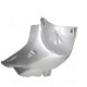 DESSOUS DE TABLIER ADAPT. YAMAHA NITRO / AEROX GRIS METAL