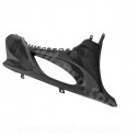 DESSOUS DE TABLIER DROIT ADAPT.MBK MACH G / YAMAHA JOG NOIR METAL