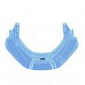 DESSUS DE GARDE BOUE ADAPT. MBK BOOSTER  / YAMAHA BWS  BLEU HAWAI