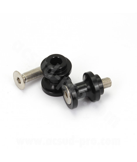 DIABOLO DE BEQUILLE DE STAND NOIR  OPM  M10 X 125 / KAWASAKI (LA PAIRE)