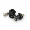 DIABOLO DE BEQUILLE DE STAND NOIR  OPM  M10 X 125 / KAWASAKI (LA PAIRE)