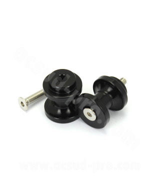 DIABOLO DE BEQUILLE DE STAND NOIR  OPM  M6 X 125 / YAMAHA (LA PAIRE)