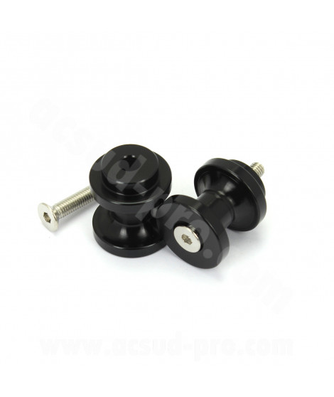 DIABOLO DE BEQUILLE DE STAND NOIR  OPM  M6 X 125 / YAMAHA (LA PAIRE)