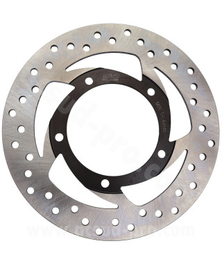 DISQUE DE FREIN ARRIERE MAXISCOOTER RB MAX ADAPT. PIAGGIO MEDLEY 125 2016-2017 / BEVERLY 350 2011-2017 Ø240mm  (OEM : 667032)