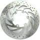DISQUE DE FREIN AVANT MAXISCOOTER RB MAX ADAPT. PIAGGIO BEVERLY 125-300- 350CC 2011-2017 Ø300mm  (OEM : 58546R5)