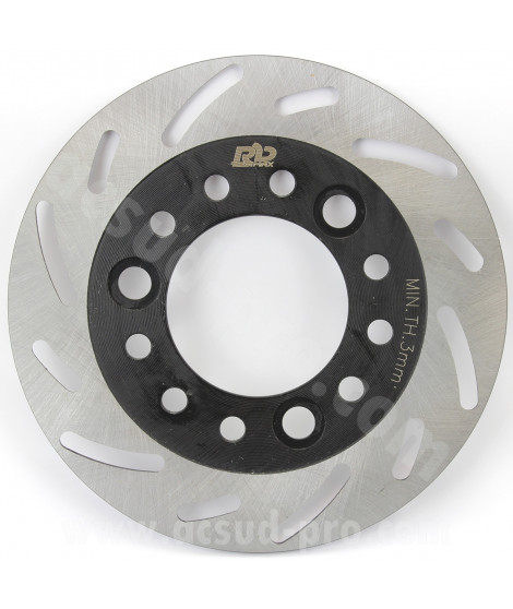 DISQUE DE FREIN AVANT SCOOTER RB MAX ADAPT. SYM MIO / HONDA DIO / KYMCO CX 50cc / TNT MOTOR ROMA 10 POUCES  Ø160mm