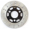 DISQUE FREIN SCOOTER  AVANT ADAPT. YAMAHA BOOSTER 1996-1999 / PIAGGIO ZIP 1993-1997 Ø155mm (OEM : 271594 / 2NA258310000)
