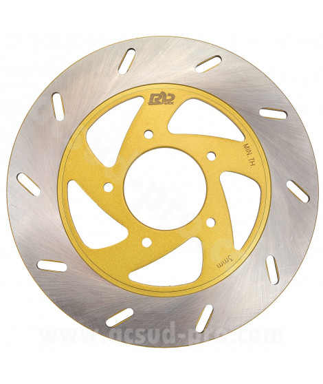 DISQUE FREIN SCOOTER RB MAX ADAPT. GILERA RUNNER 50-125CC / NRG MC3 / APRILIA SR  Ø220mm (OEM : 561714 - 853058)