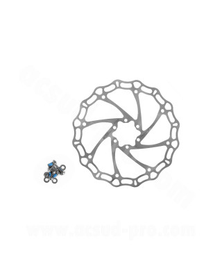 DISQUE FREIN VELO ALLIGATOR CROWN Ø203mm 6 TROUS 142g