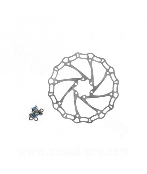 DISQUE FREIN VELO ALLIGATOR CROWN Ø203mm 6 TROUS 142g