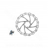 DISQUE FREIN VELO ALLIGATOR CROWN Ø203mm 6 TROUS 142g