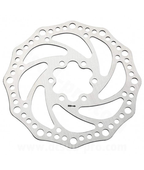 DISQUE FREIN VELO LB-R6 Ø160mm 6 TROUS