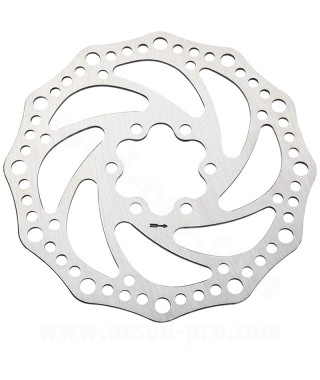 DISQUE FREIN VELO LB-R6 Ø180mm 6 TROUS