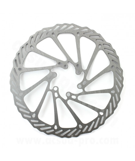 DISQUE FREIN VELO QY-G3 Ø160mm 6 TROUS TYPE TEKTRO G3