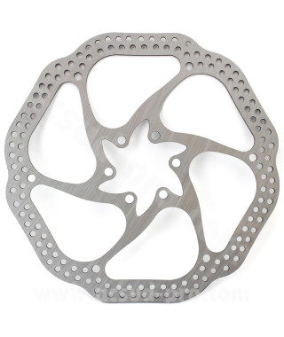 DISQUE FREIN VELO QY-HS1 Ø180mm 6 TROUS TYPE AVID HS1