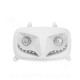 DOUBLE OPTIQUE TNT 2 LAMPES HALOGENE + LEDS BLANCHE EYELIGHT ADAPT. YAMAHA BOOSTER (à partir de) 2004  BLANC *