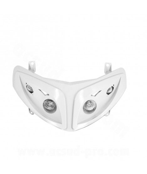 DOUBLE OPTIQUE TNT 4 LAMPES HALOGENE ADAPT. PEUGEOT SPEEDFIGHT 2 BLANC *