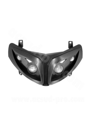 DOUBLE OPTIQUE TNT 4 LAMPES HALOGENE ADAPT. PEUGEOT SPEEDFIGHT 2 NOIR *