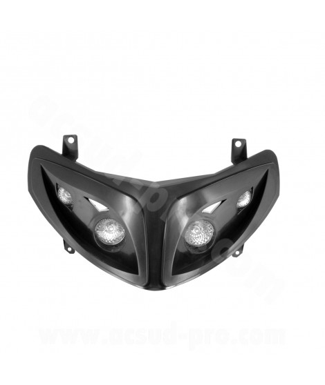 DOUBLE OPTIQUE TNT 4 LAMPES HALOGENE ADAPT. PEUGEOT SPEEDFIGHT 2 NOIR *