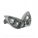 DOUBLE OPTIQUE TNT 4 LAMPES HALOGENE ADAPT. YAMAHA NITRO / AEROX IMITATION CARBONE *