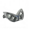 DOUBLE OPTIQUE TNT 4 LAMPES HALOGENE + LEDS BLEU ADAPT. YAMAHA NITRO / AEROX IMIT CARBONE *