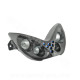 DOUBLE OPTIQUE TNT 4 LAMPES HALOGENE + LEDS BLEU ADAPT. YAMAHA NITRO / AEROX NOIR  *