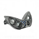 DOUBLE OPTIQUE TNT 4 LAMPES HALOGENE + LEDS BLEU ADAPT. YAMAHA NITRO / AEROX NOIR  *