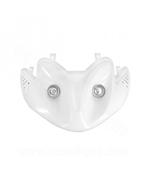 DOUBLE OPTIQUE TNT AVEC CLIGNOTANT LEDS ADAPT. MBK MACH G / YAMAHA JOG R BLANC *