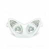 DOUBLE OPTIQUE TNT AVEC CLIGNOTANT LEDS ADAPT. YAMAHA NITRO / AEROX BLANC *