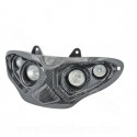 DOUBLE OPTIQUE TNT HALOGENE ADAPT. GILERA RUNNER IMIT CARBONE YM3258 *