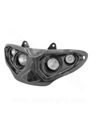 DOUBLE OPTIQUE TNT HALOGENE ADAPT. GILERA RUNNER NOIR 50 / 125 / 180 / 200cc *